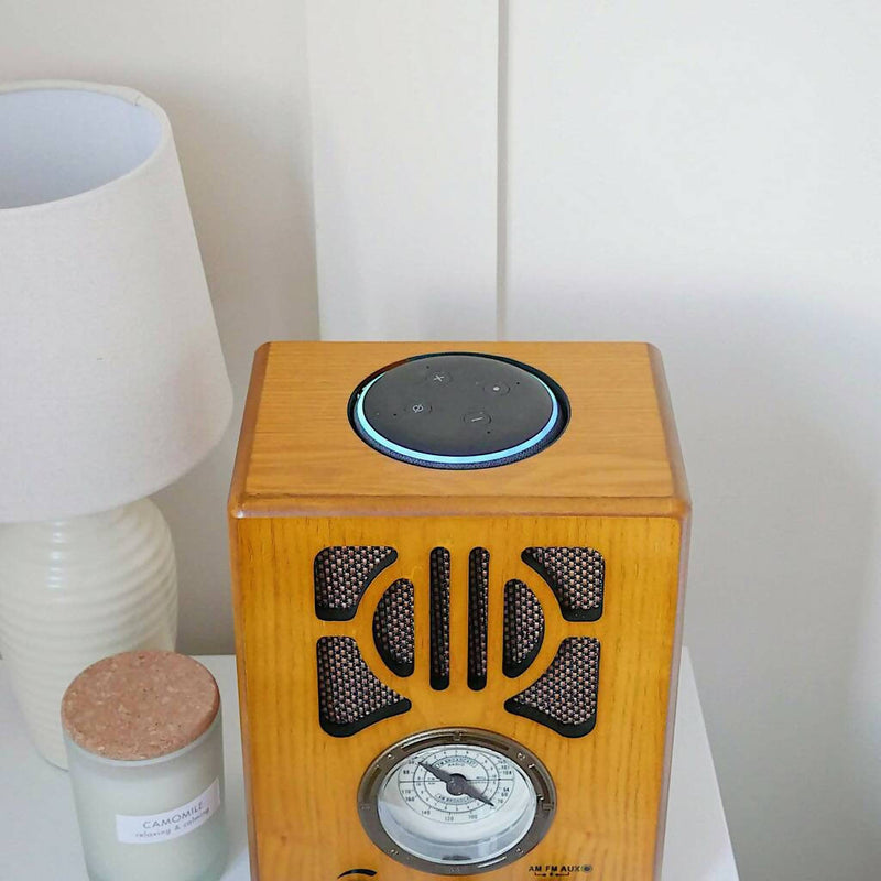 Steepletone Old Style Radio With Amazon Alexa