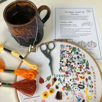 Thread Journal Complete Course & Embroidery Kit