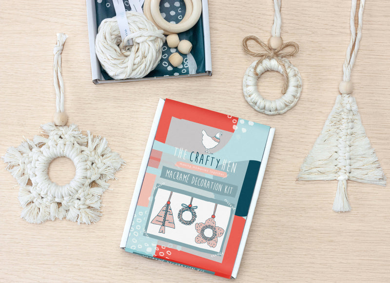 Festive Macrame Decoration Kit