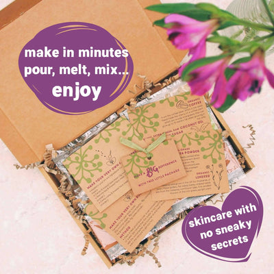 All Natural Diy Skincare Pamper Letterbox Gift