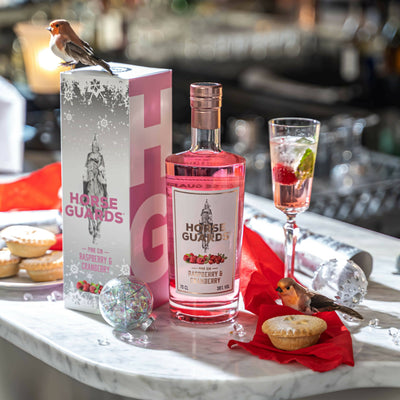Horse Guards Raspberry & Cranberry Pink Gin 70cl