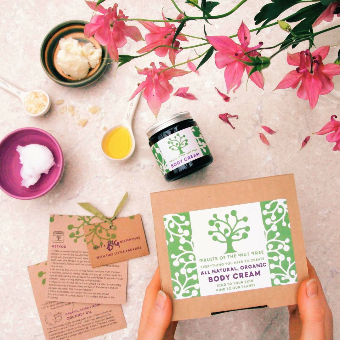 Make Your Own All Natural Body Cream Kit