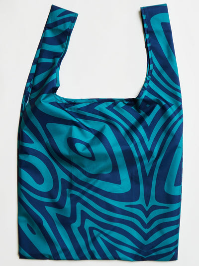 Swirl in Blue Reusable Bag