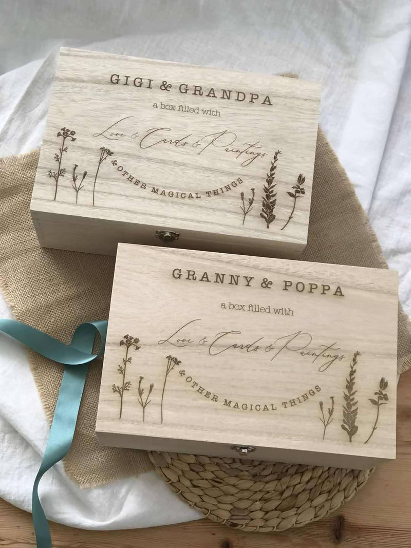 Grandparent Keepsake Box