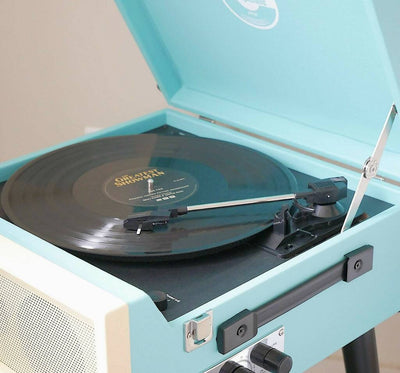 Retro Style Record Player on Legs