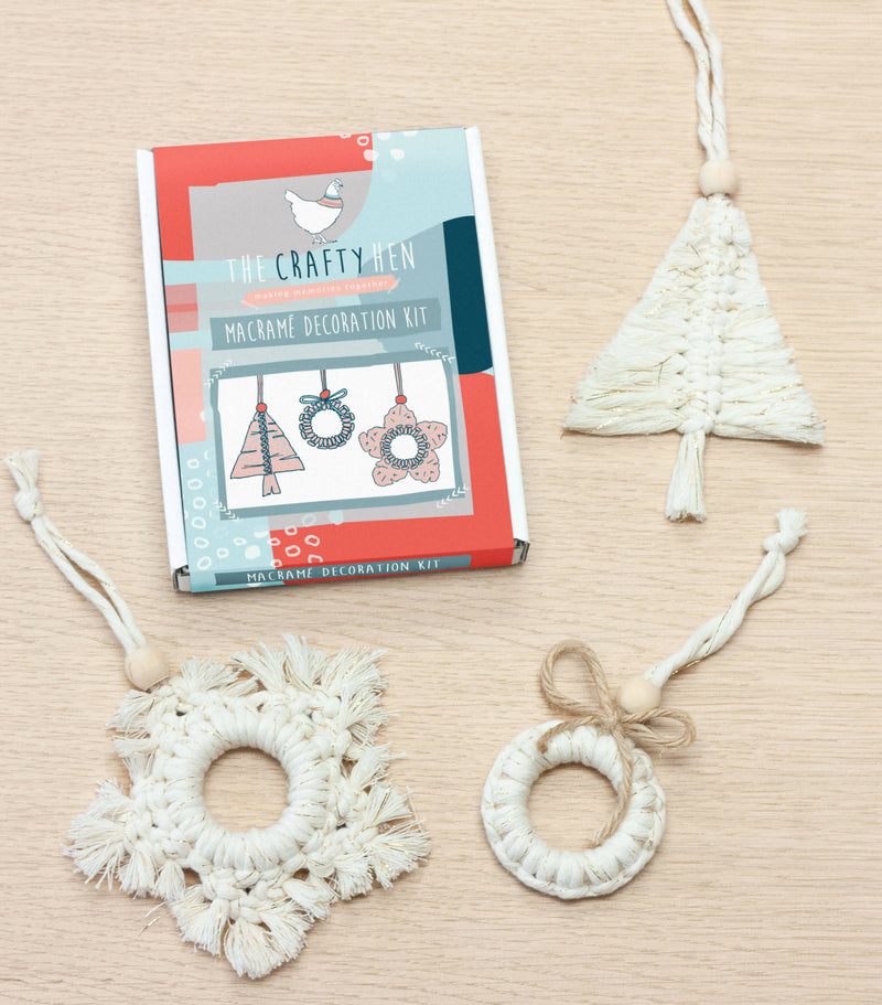 Festive Macrame Decoration Kit