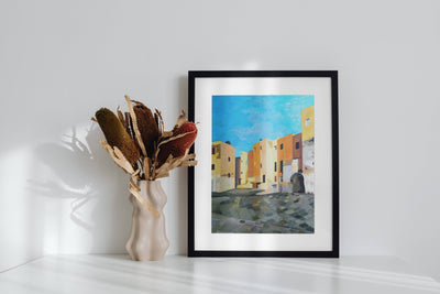 Bari, Italy Original Painting & A4/A3 Giclée Print
