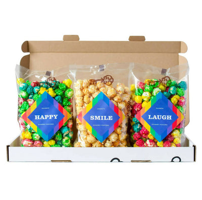 'Rainbow' Gourmet Popcorn Letterbox Gift
