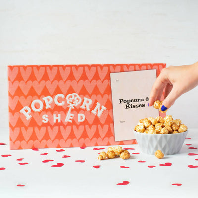 'Popcorn & Kisses' Gourmet Popcorn letterbox Gift