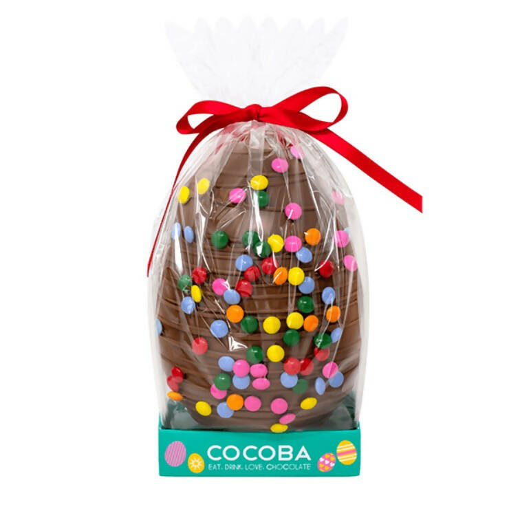 Luxury Handmade Milk Chocolate Easter Egg – 250g
