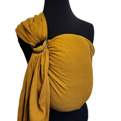 Muslin Ring Sling Ochre