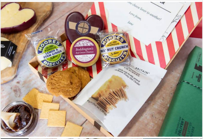 Cheese and Biscuits by Post Letter Box Hamper