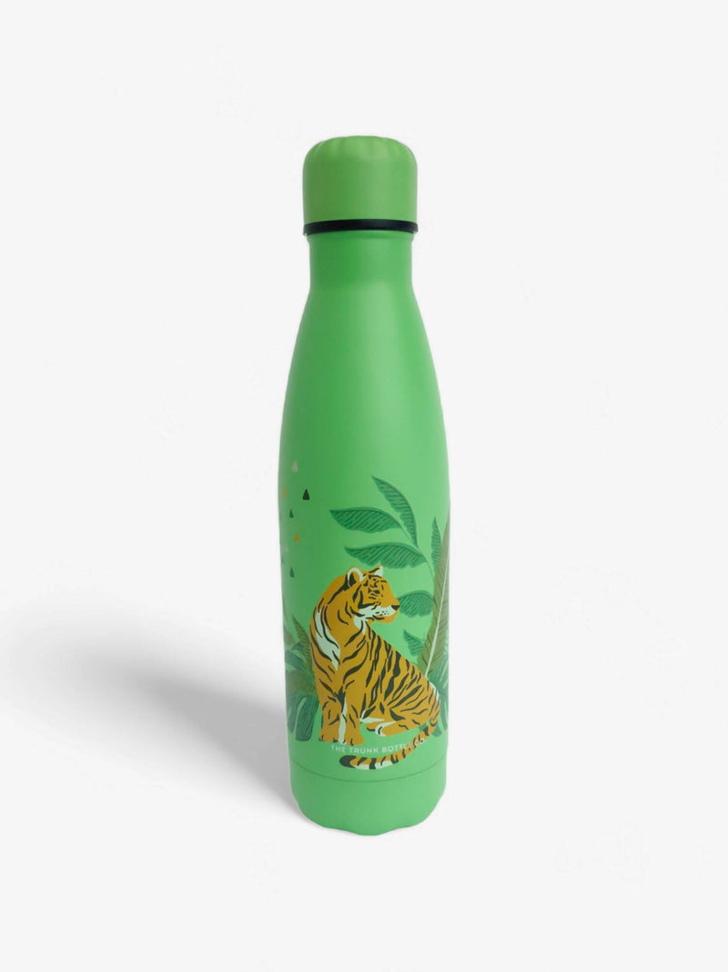 Tiger Print Insulated Water Bottle