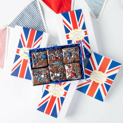 British Luxury Sprinkle Brownies