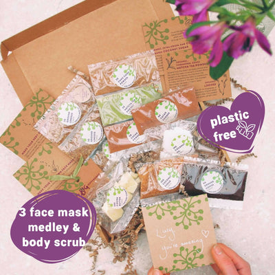 Mother's Day Organic Vegan Make Your Own Skincare Pamper Letterbox Gift