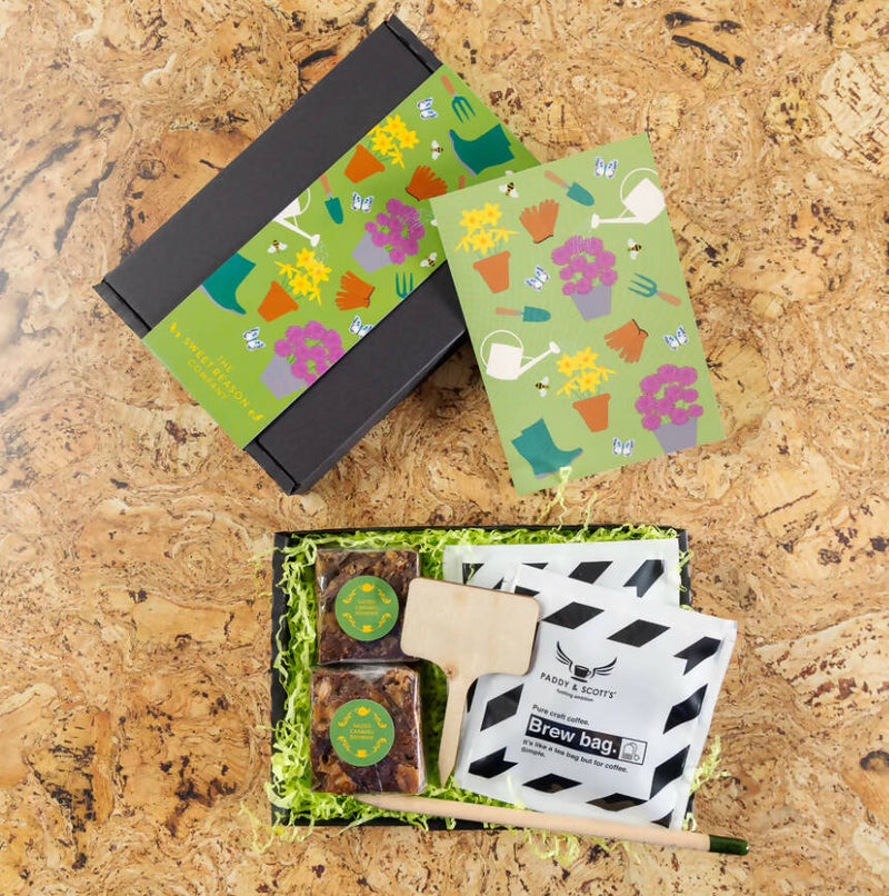 Gardening Treats, Brownies & Coffee Letterbox